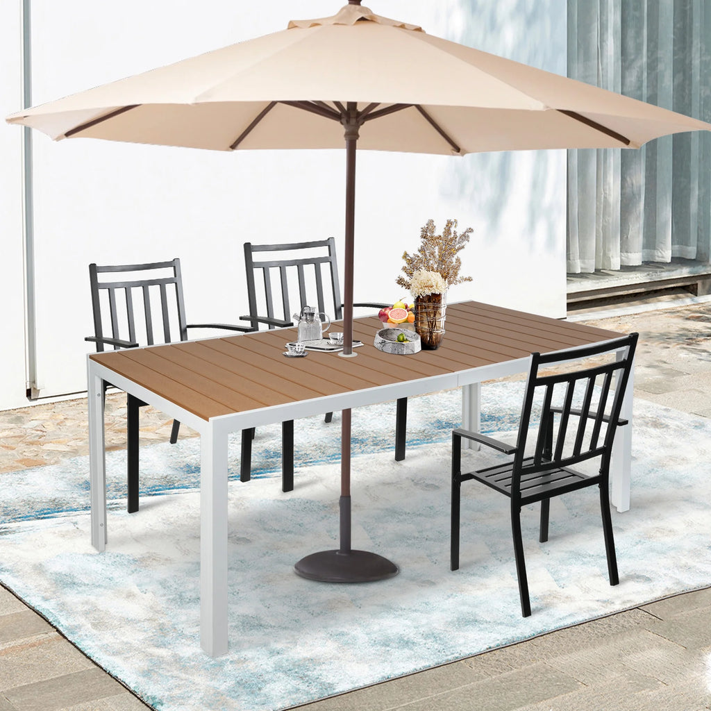 Aluminum Patio Dining Table for 8 Person C188692