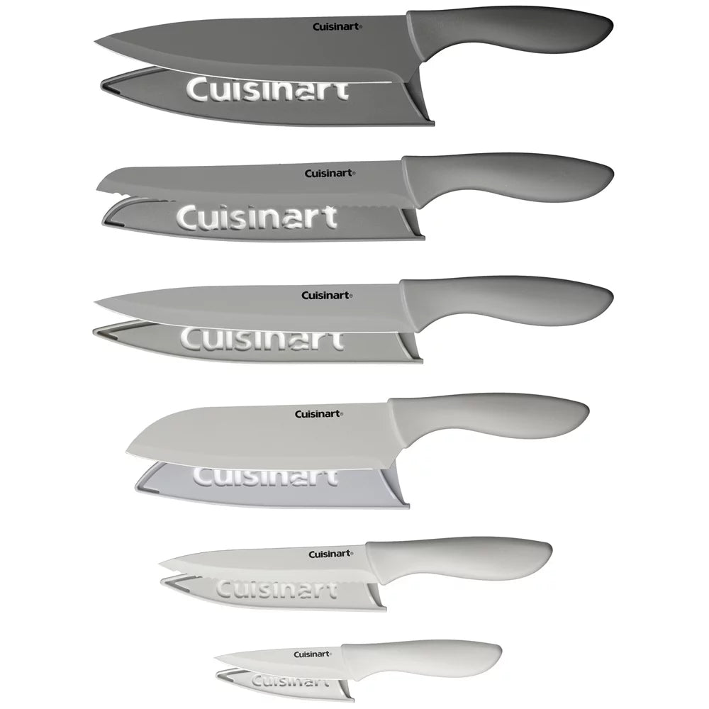 14-Piece Nonstick Hard-Anodized Cookware Set with 12-Piece Knife Set R297804