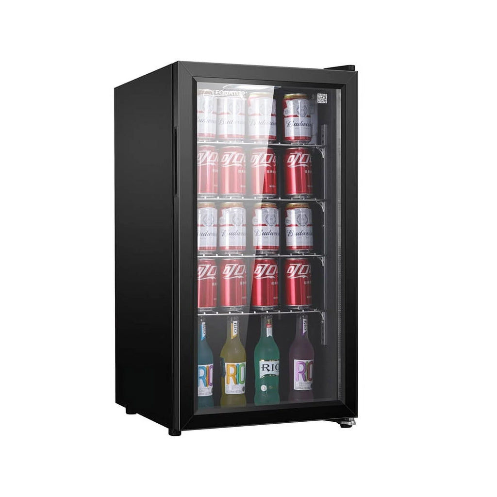 Black Beverage Refrigerator D972