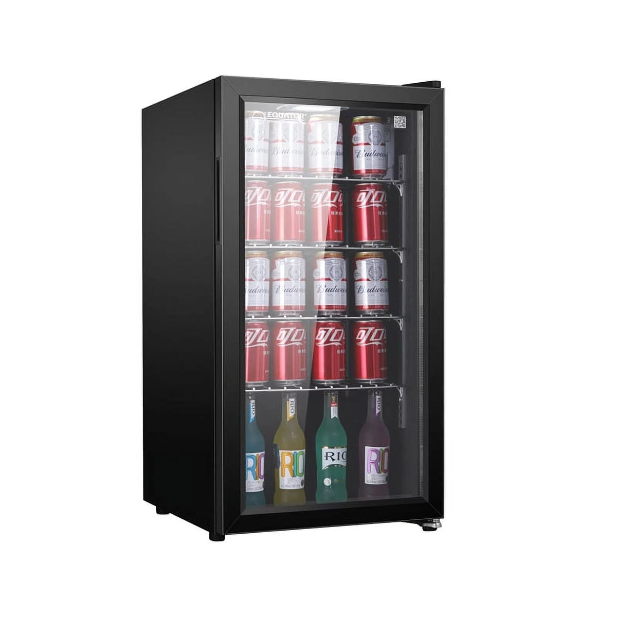 Black Beverage Refrigerator D972