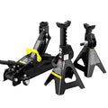 2 Ton Hydraulic Floor Jack with 2 Jack Stands F12778