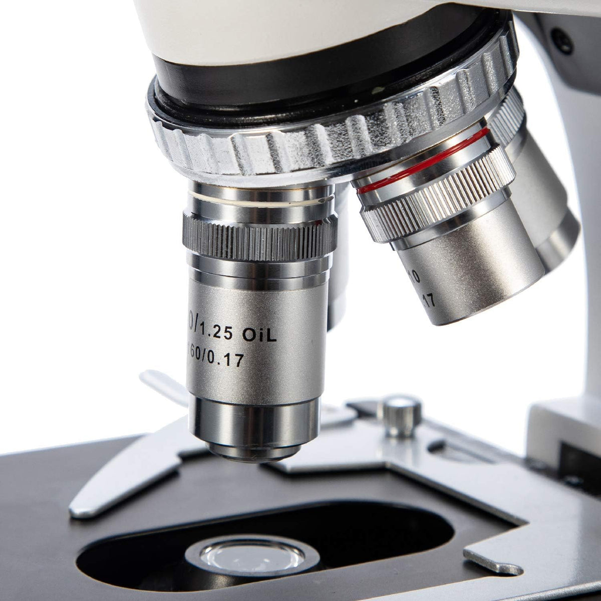 40X-2500X Trinocular Compound Lab Microscope with Mechanical Stage G238676
