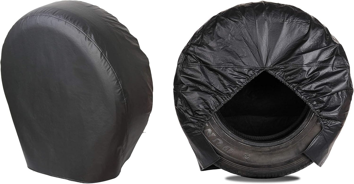 Heavy Duty Thicken Tire Covers for RV Wheel, 4 Pack, for Diameter 27"-29", Charcoal Y8596
