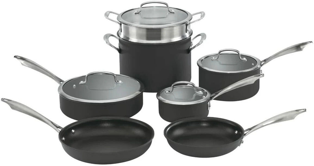 11 Piece Anodized Cookware Set I962687