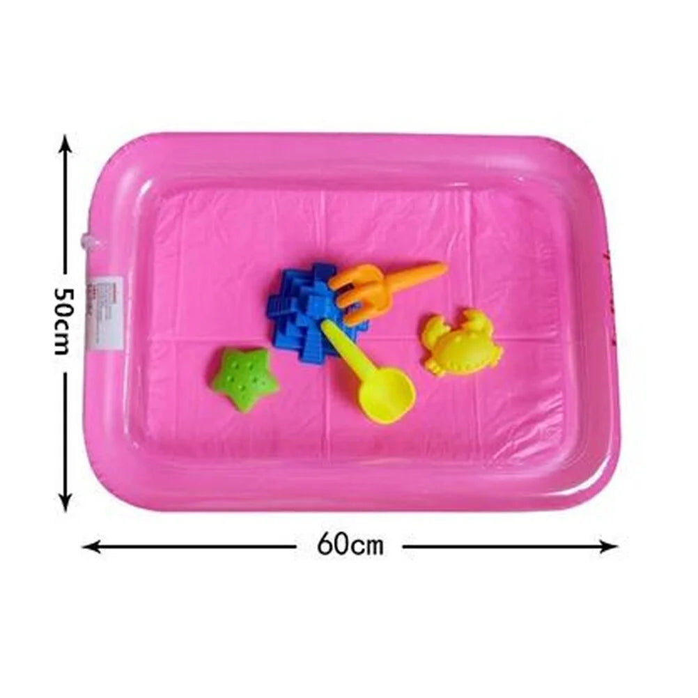 Pink Inflatable Sand Toy Tray A4712