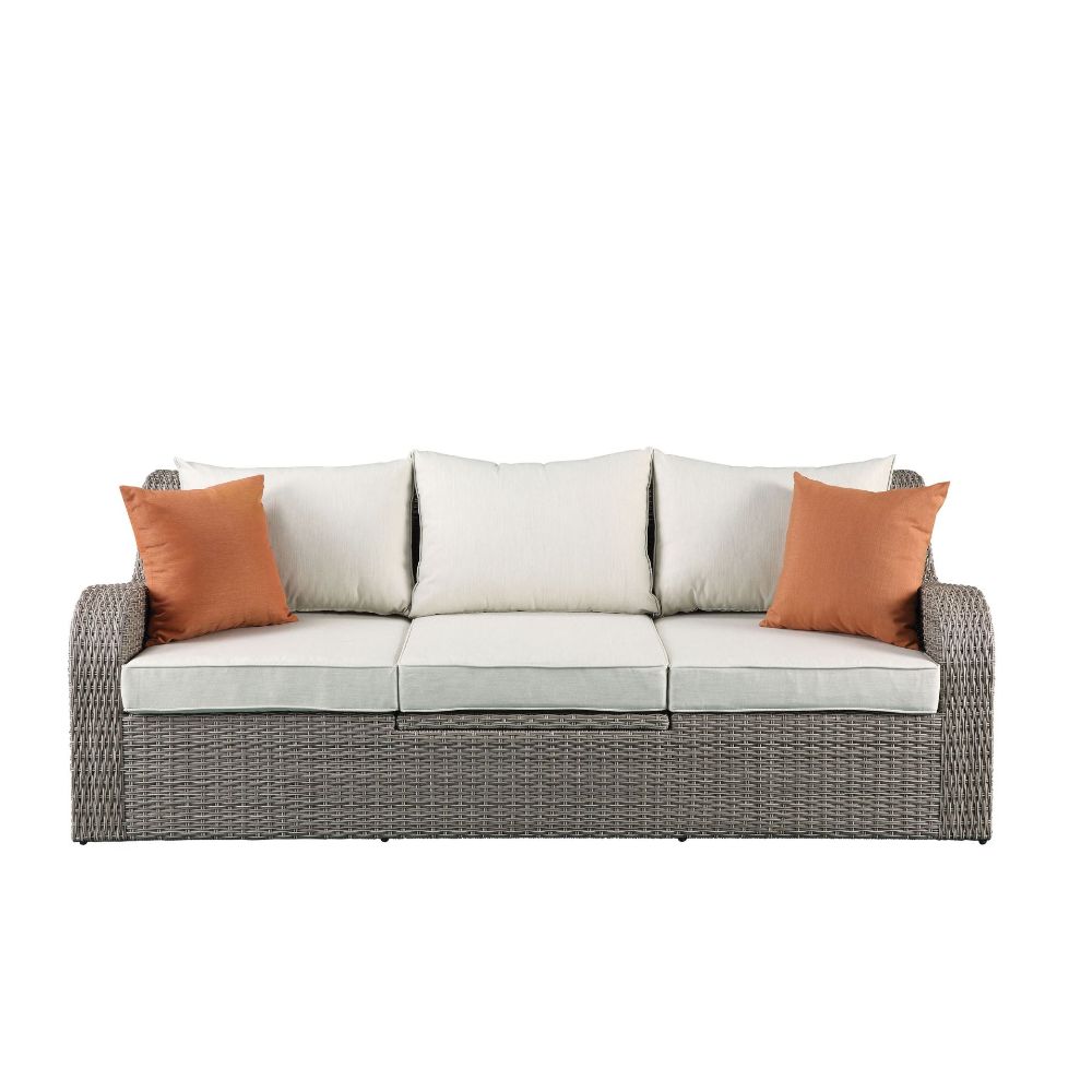Patio Sofa & Ottoman H19986