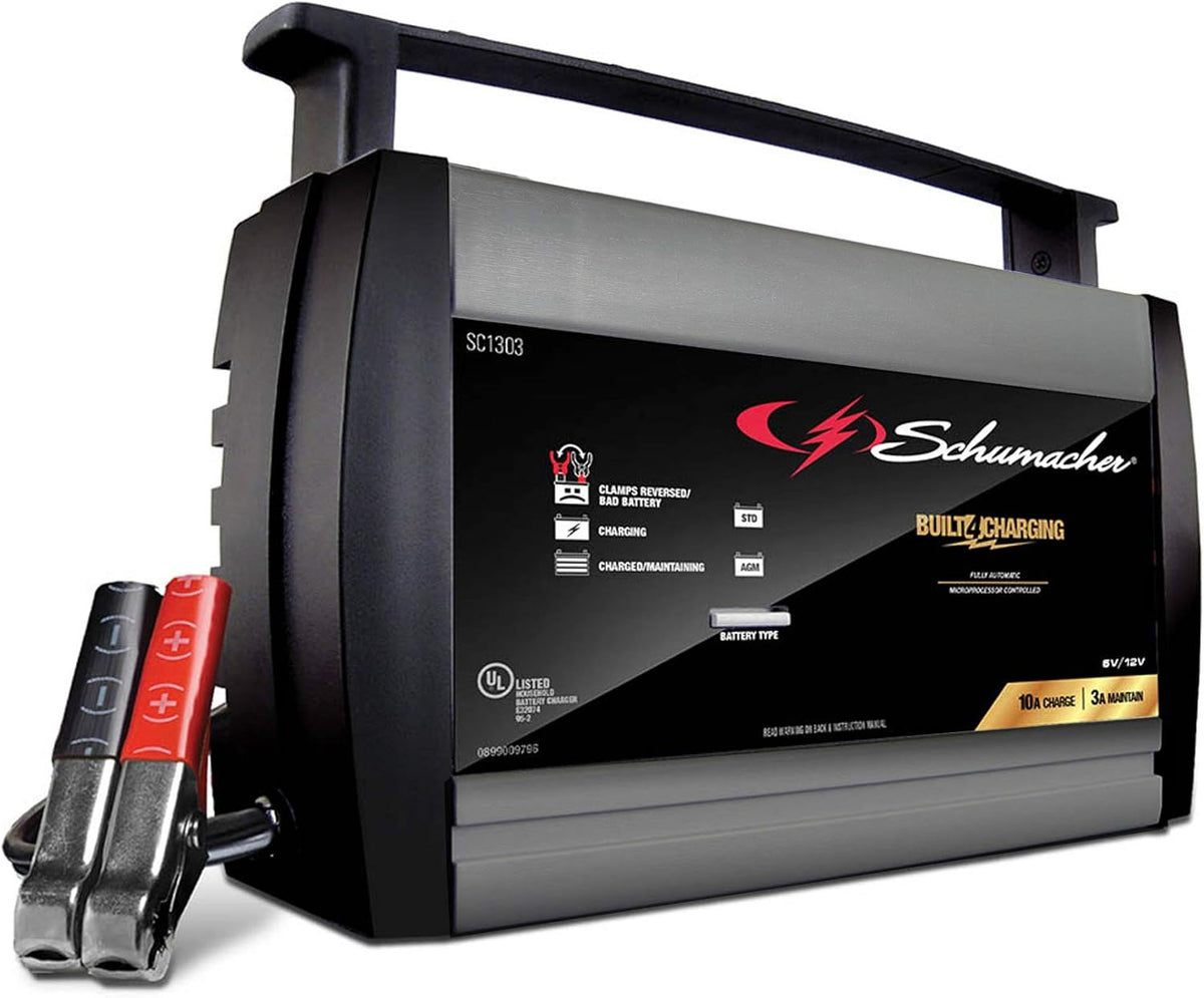 15 Amp 3 Amp 6V 12V Automatic Battery Charger Maintainer I402