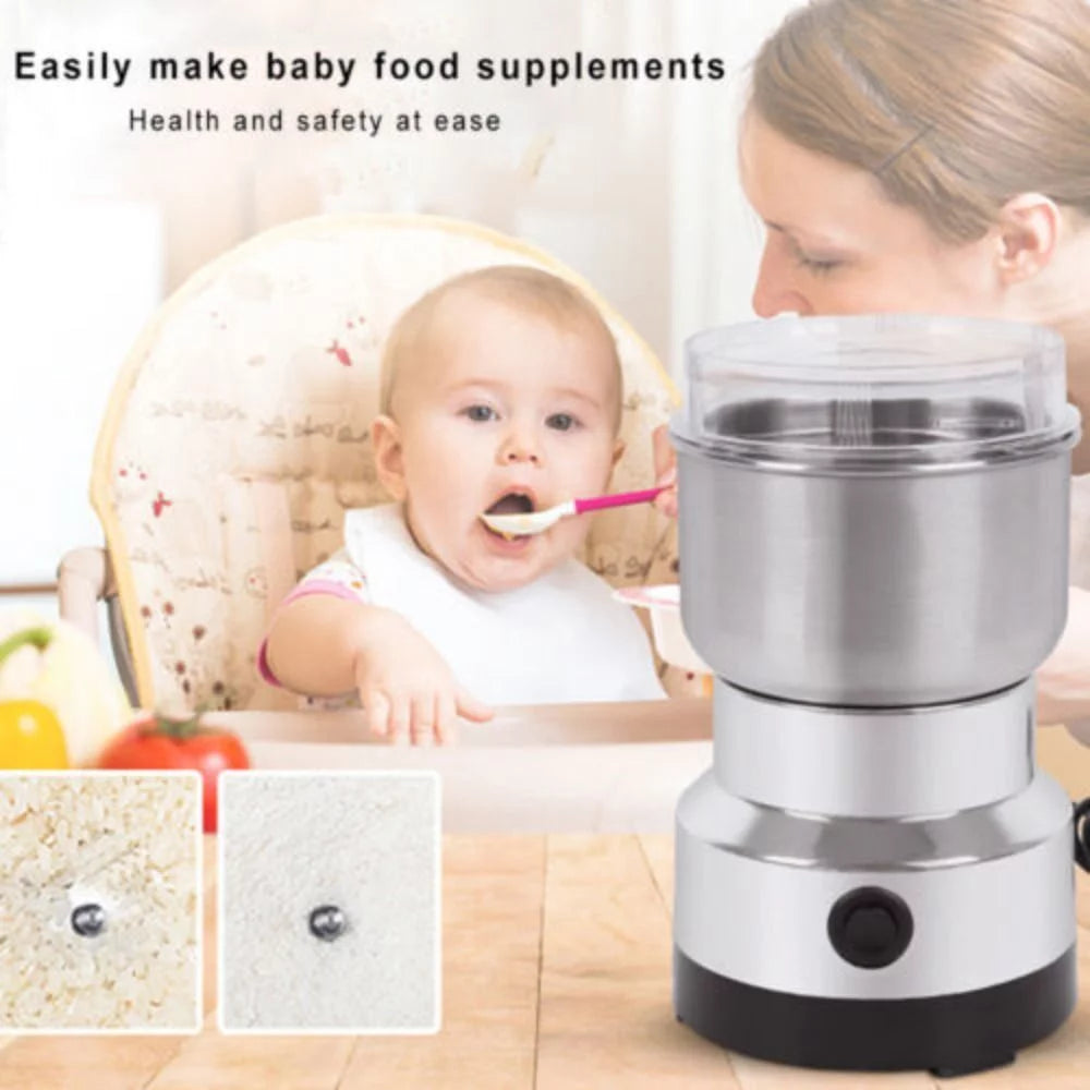 Stainless Steel Electric Coffee Bean Grinder M48706