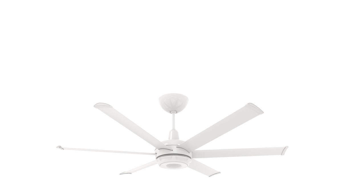 White 60 Ceiling Fan J5622