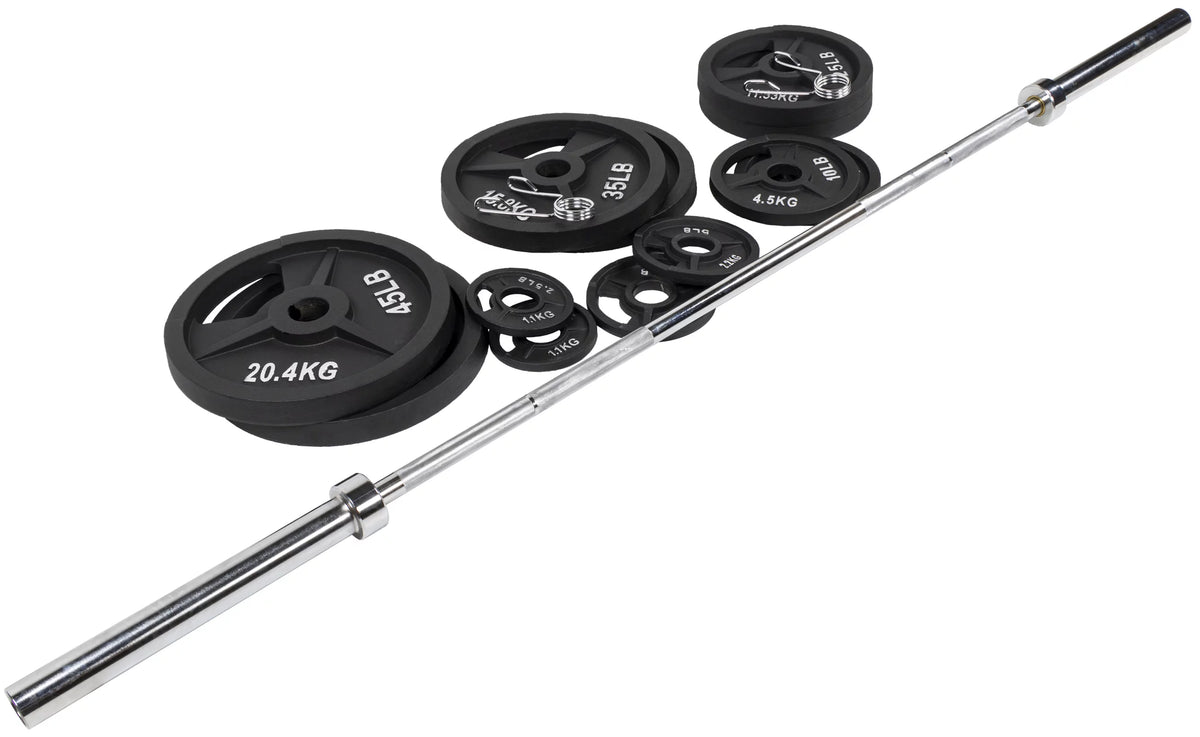 Cast Iron Olympic Weight Set 300-Pound C5060