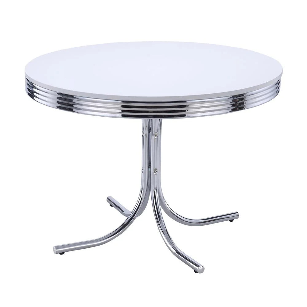 5-Piece Metal Round Dining Set Y752