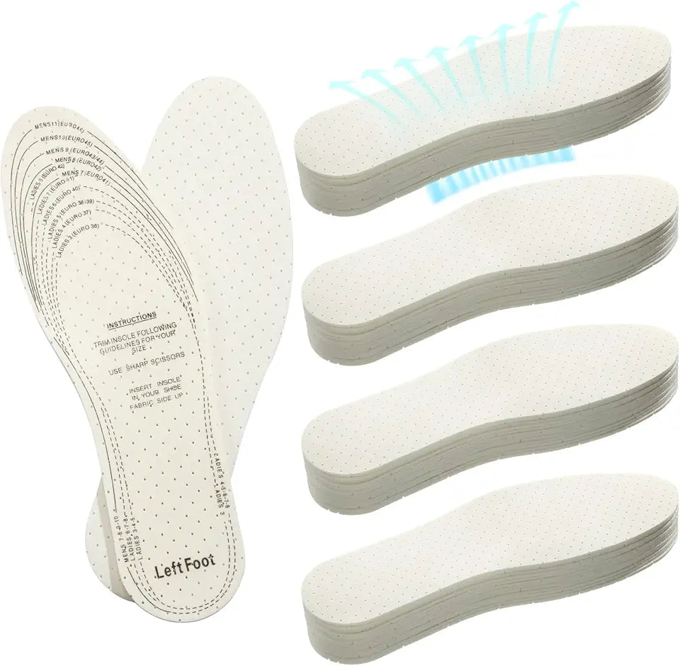 Breathable Cut to Fit Latex Shoe Inserts Z9006