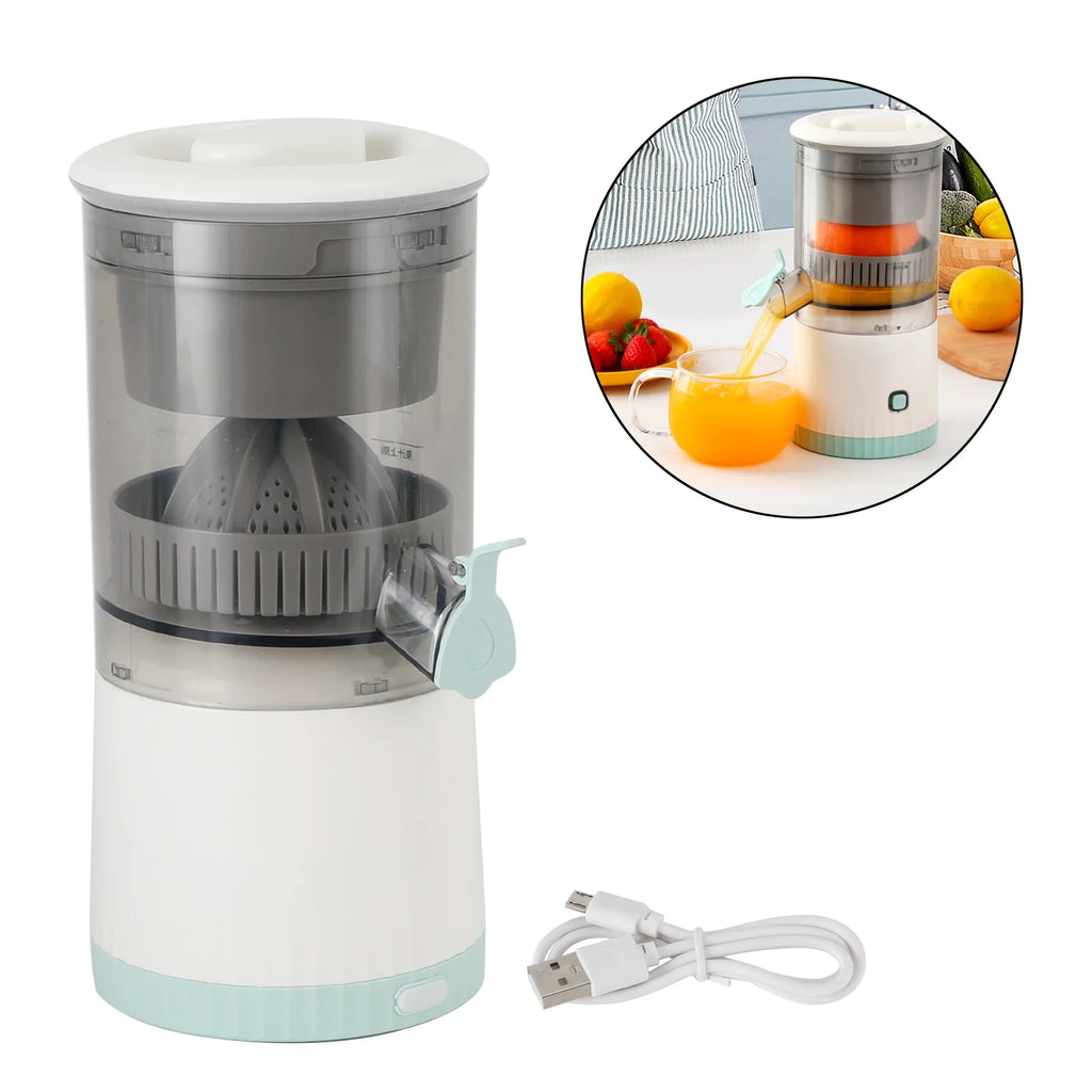 Rechargeable Electric Citrus Juicer with USB and Cleaning Brush B1280