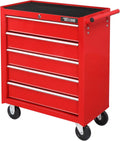 5 Drawer Rolling Tool Chest with Lock & Key C4309