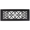 Black Iron Cast Iron Decorative Grille H9374