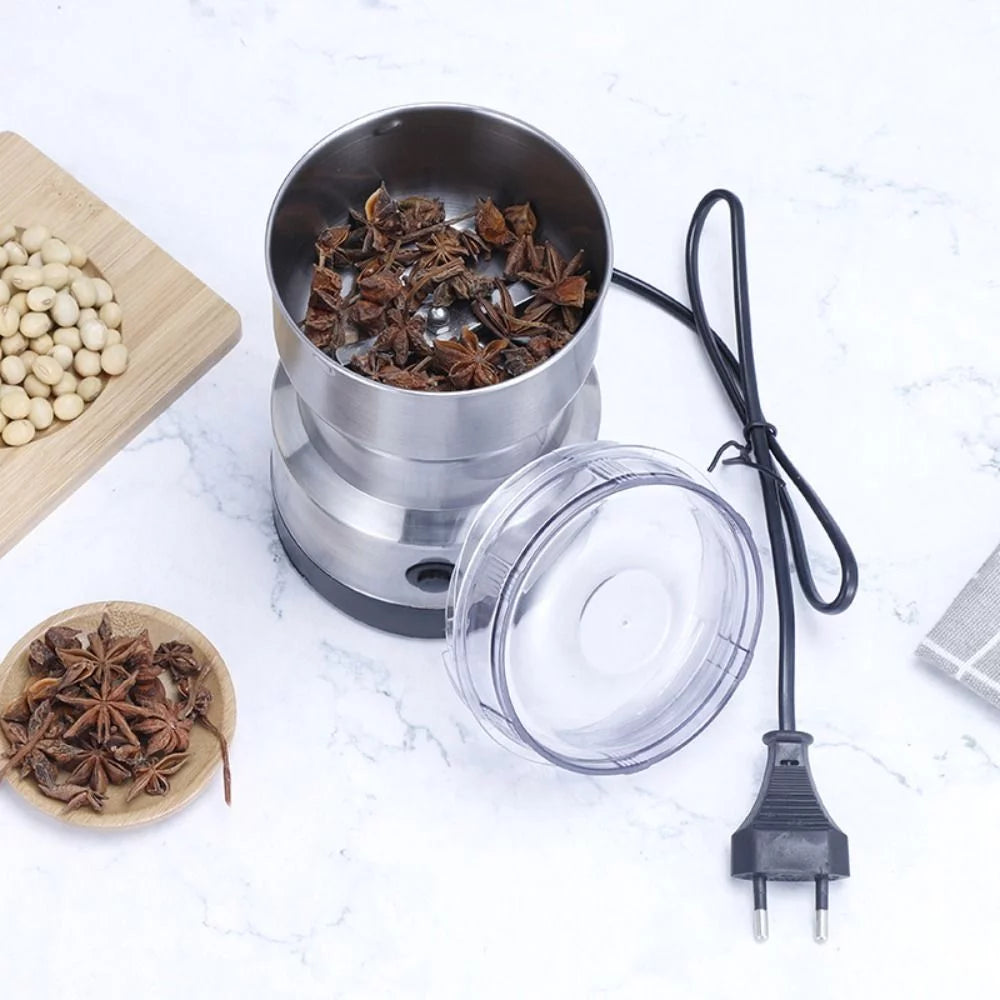 Stainless Steel Electric Coffee Bean Grinder M48706