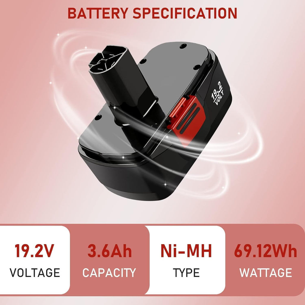 19.2V Ni-Mh Replacement Battery N467282
