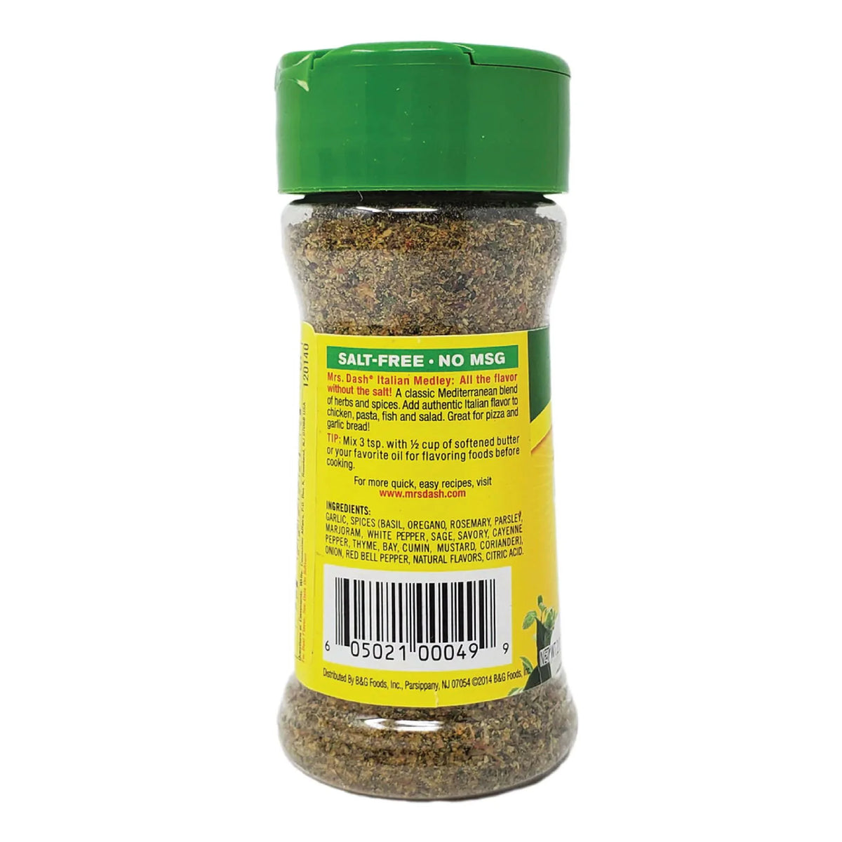 Salt Free Italian Seasoning Blend 2 oz V627