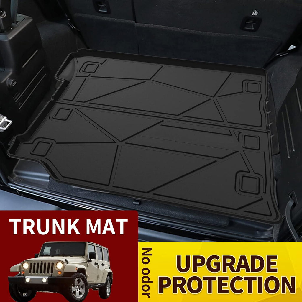 Black TPO Waterproof Rear Cargo Tray Pack of 2 I2947