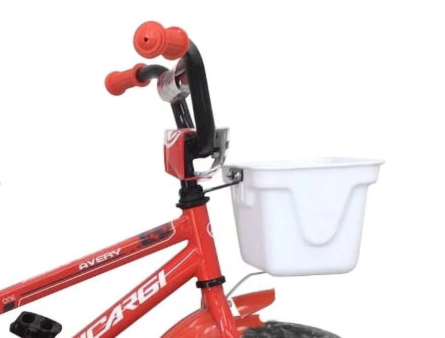 16 BMX Steel Frame Coaster Brake Bicycle with Baskets & Fenders L697