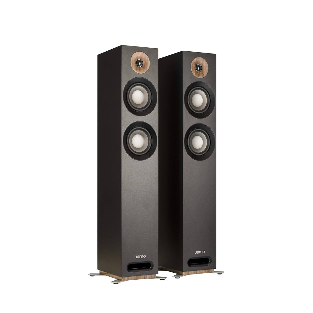 Black Floorstanding Speaker Pair D6871