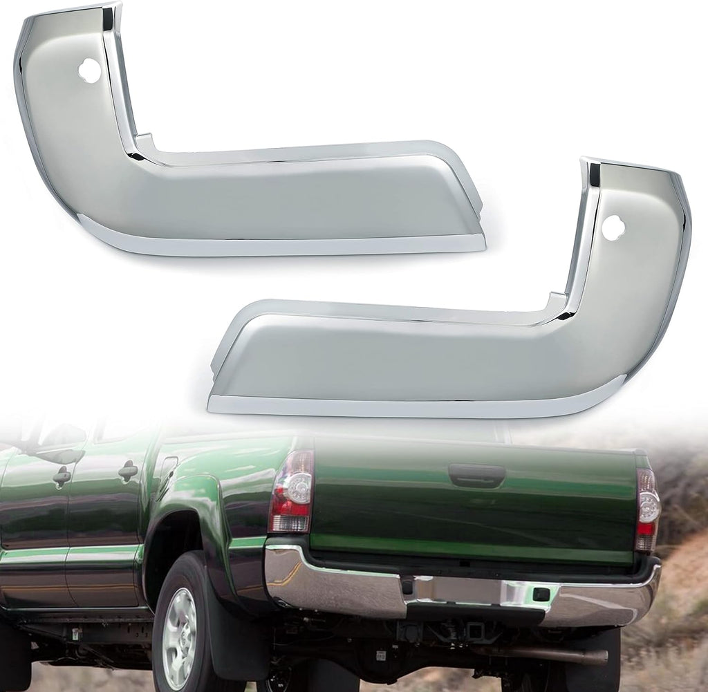 Rear Bumper End Caps LH&RH Chrome Set of 2 J831642