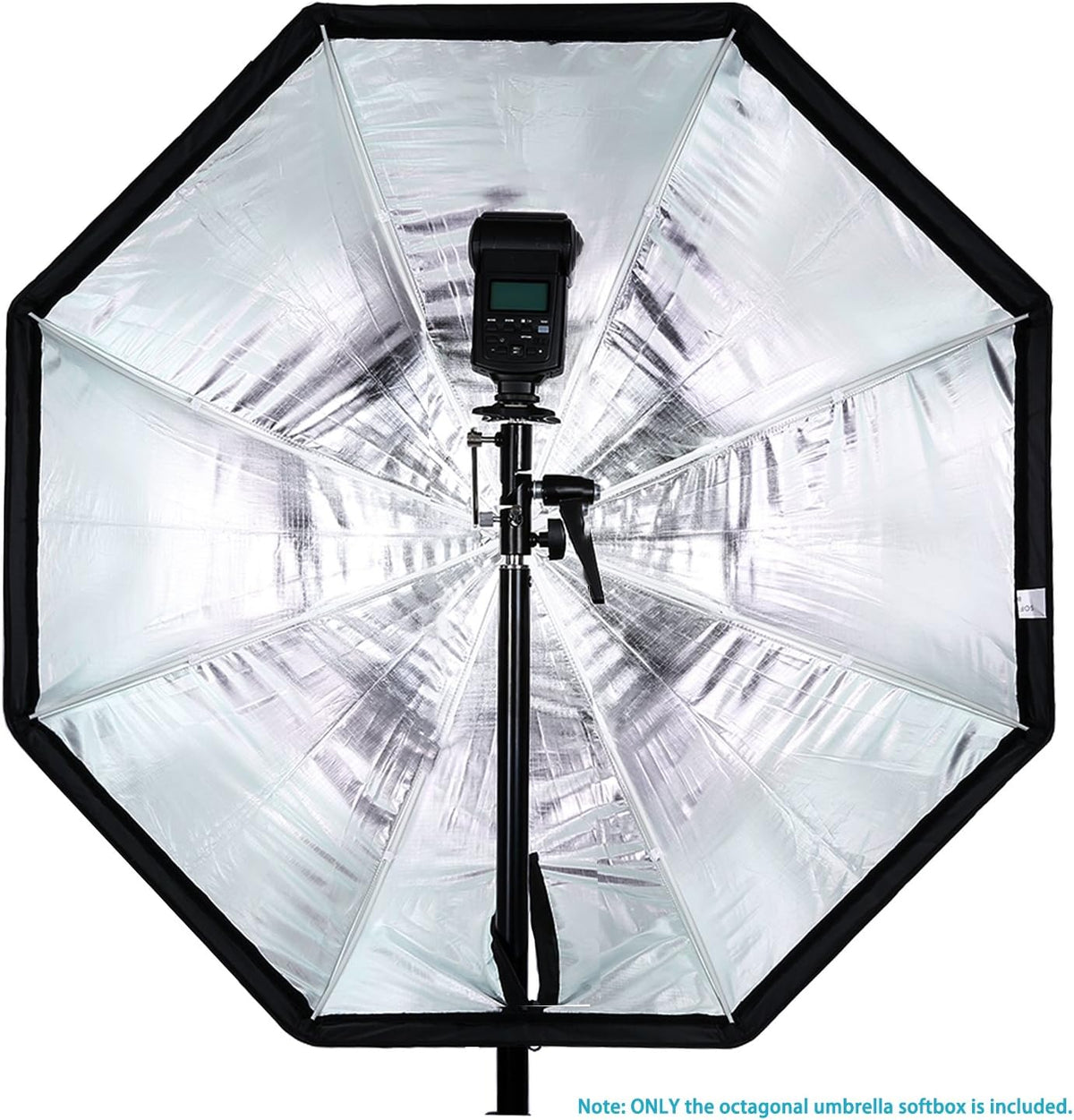 Portable Octagonal Umbrella Softbox with White Diffuser and Carrying Bag W9983