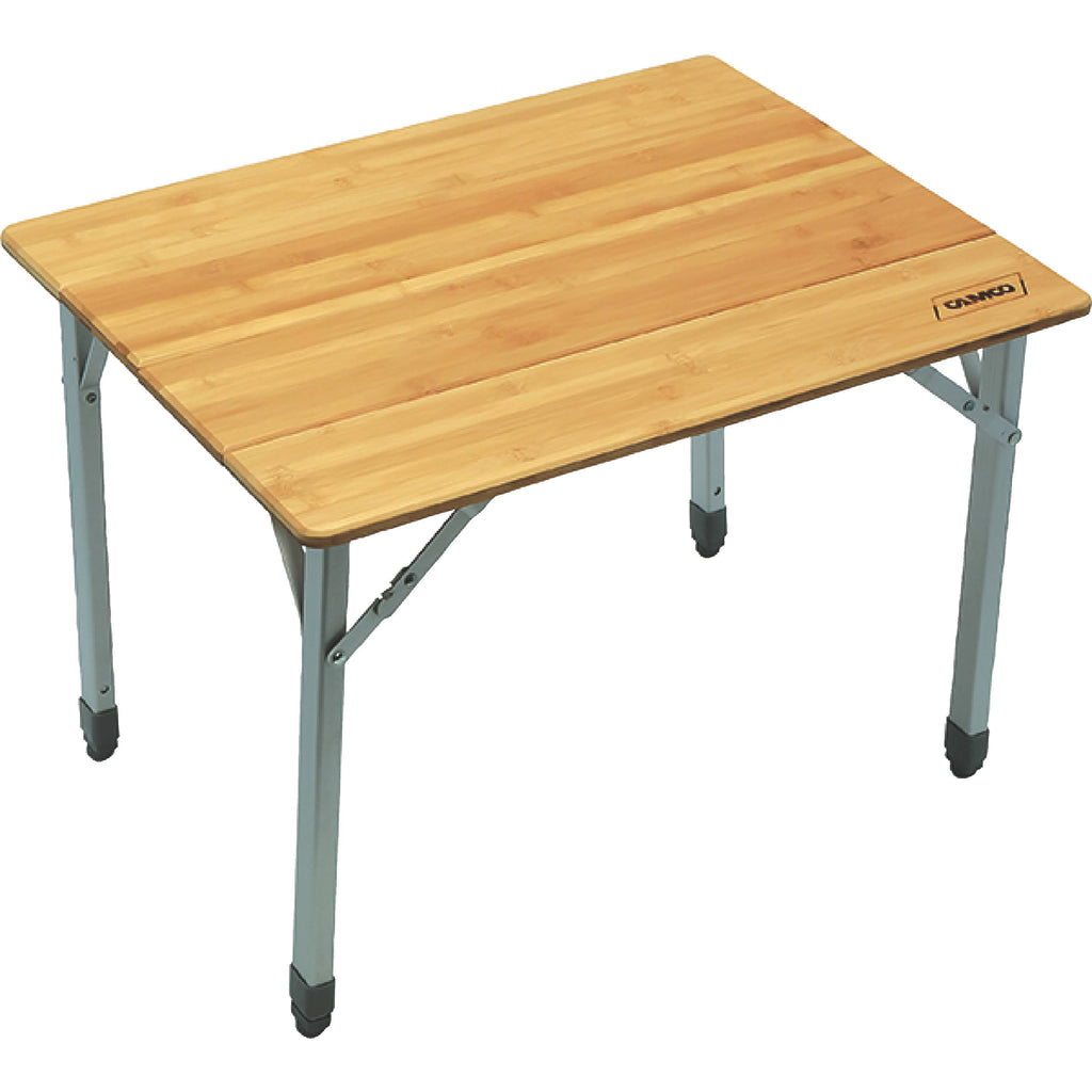 Bamboo Folding Table with Aluminum Legs Q280350