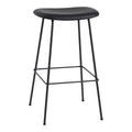 Black Fiber Bar Stool U659