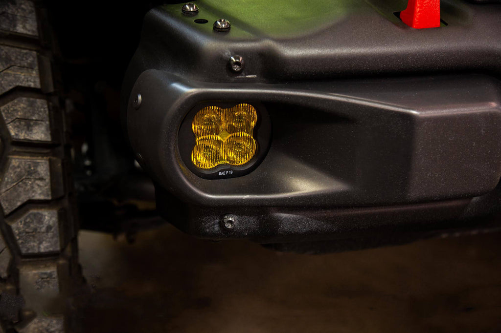 Yellow SAE Fog Worklight Kit O8713