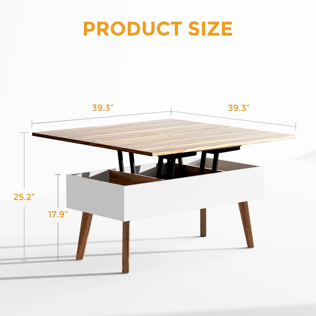 3 in 1 Lift Top Coffee Table with Storage Q7340