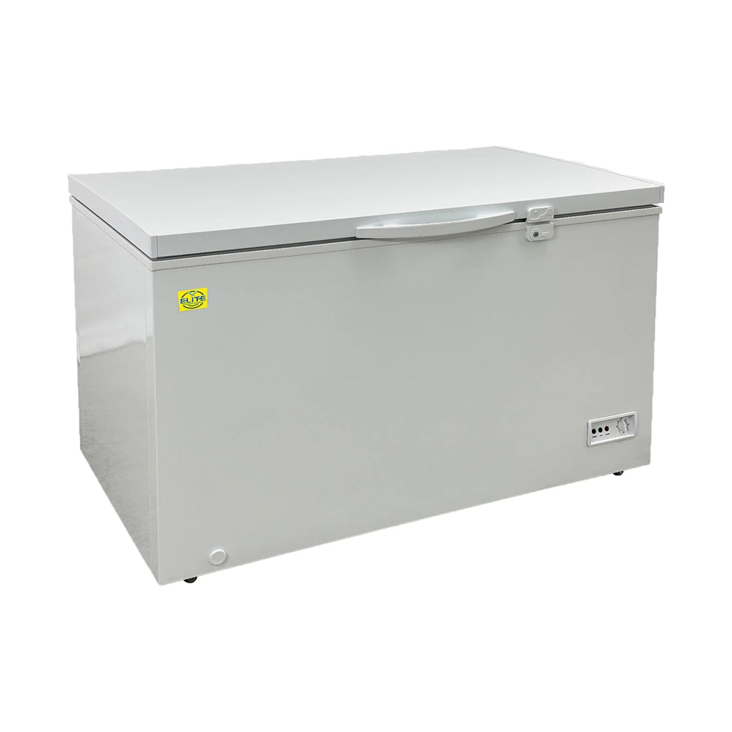 White 12.2 Cu.Ft. Commercial Chest Freezer with Top Open Door P9523