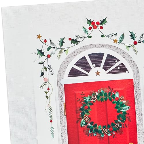 40 Cards and 40 Envelopes Red Front Door Boxed Christmas Cards N202