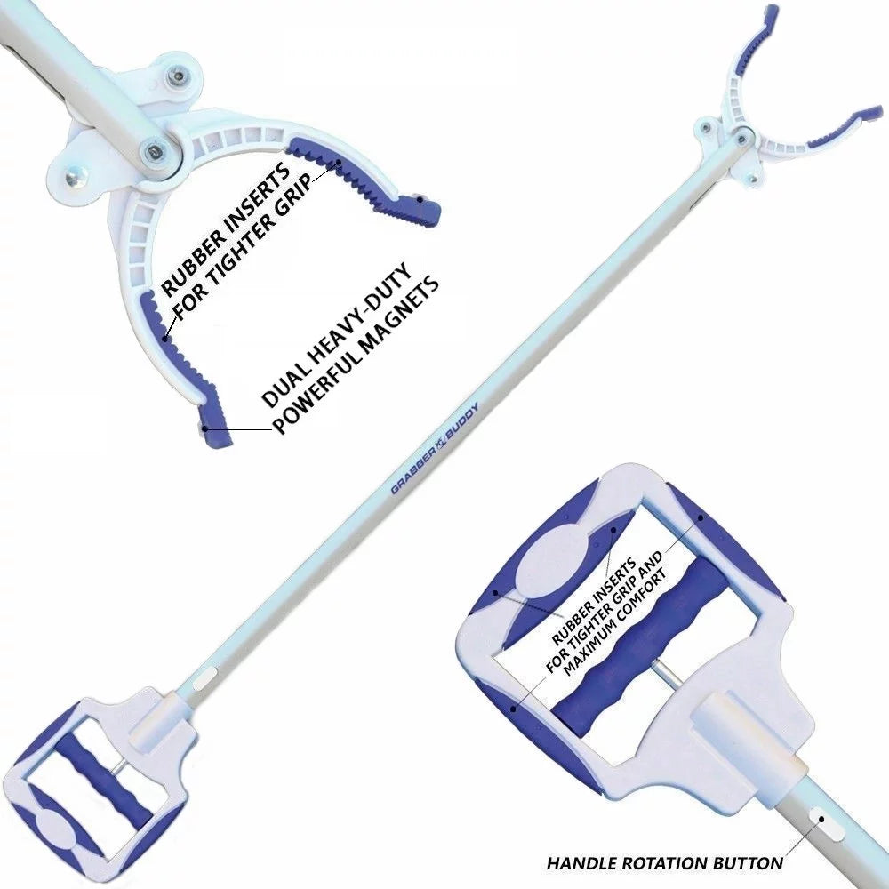 48" Extending Reaching Tool with 2 Heavy-Duty Magnets W914693