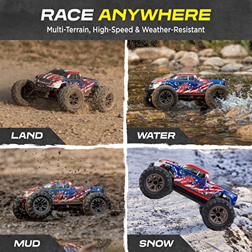 1:10 Scale 4x4 Off-Road RC Truck with Two Batteries U429