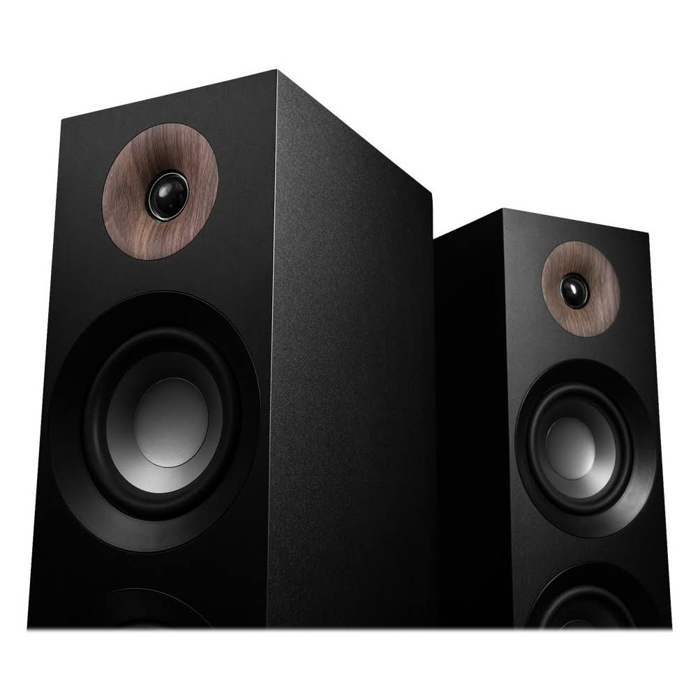 Black Floorstanding Speaker Pair D6871