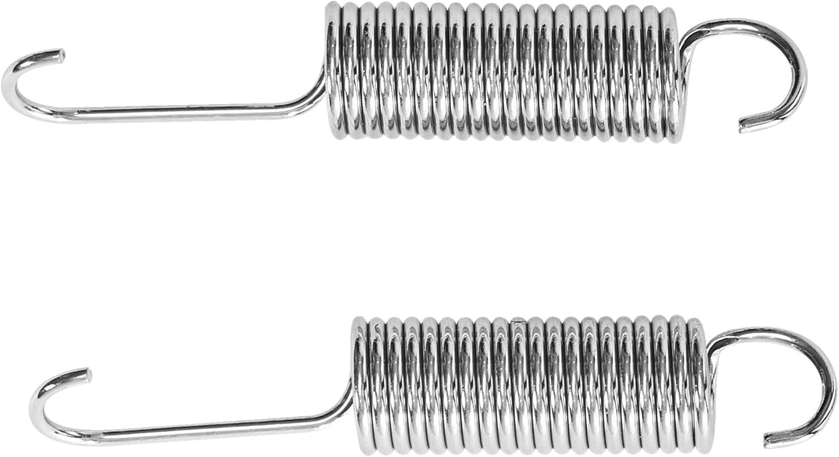 3-5/8 inch Overall Length Recliner Sofa Chair Mechanism Tension Springs Replacement Long Neck Hook [Pack of 2] M57512