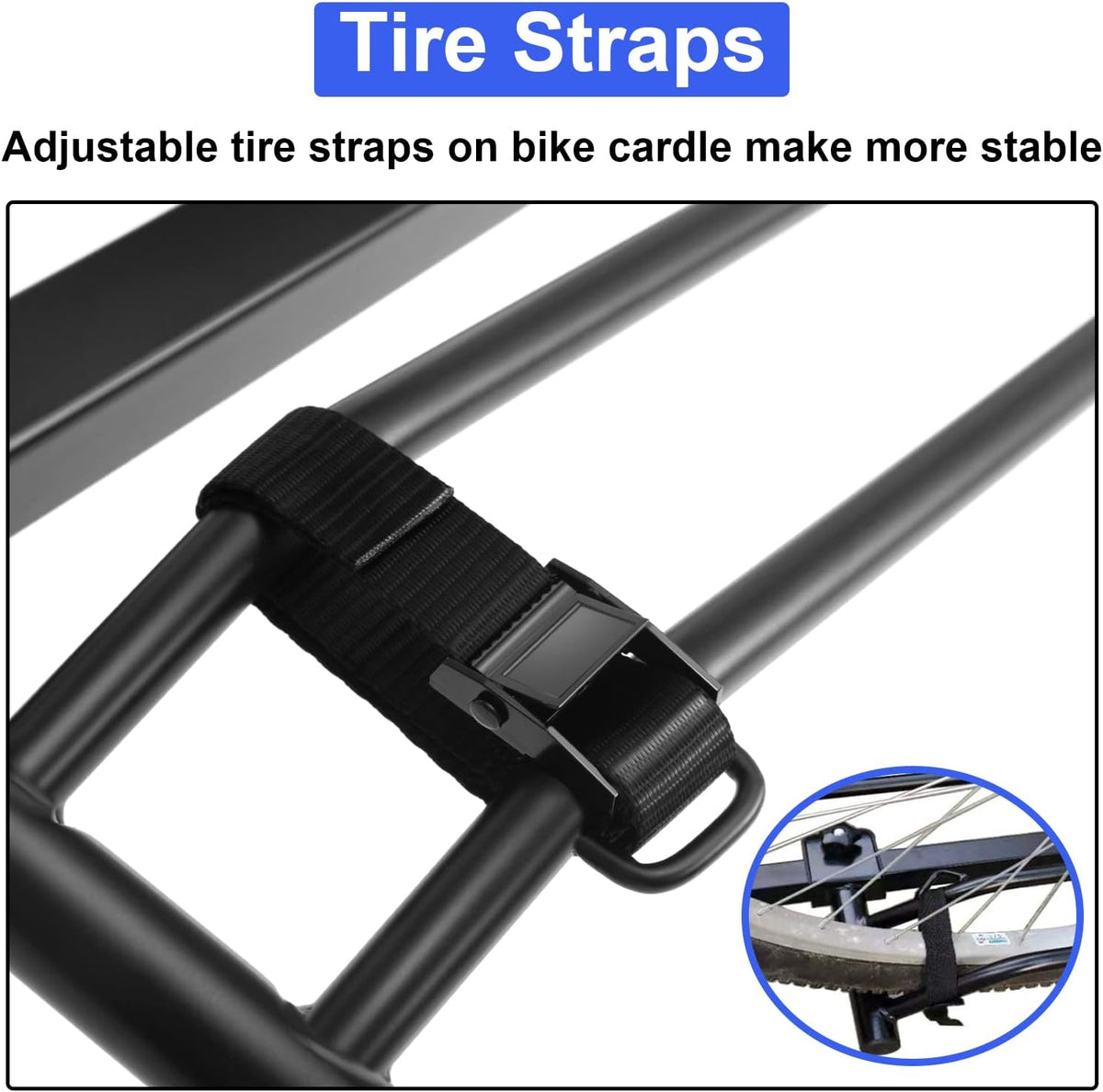Foldable 4 Tray Hitch Mount Bike Rack F820