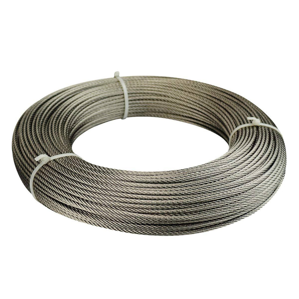 Stainless Steel 1/8 Inch T316 Marine Grade Wire Rope M64634