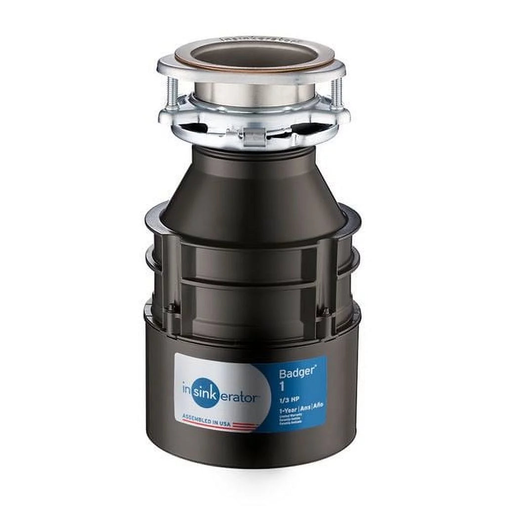 Black 1/3 Hp Garbage Disposal N808