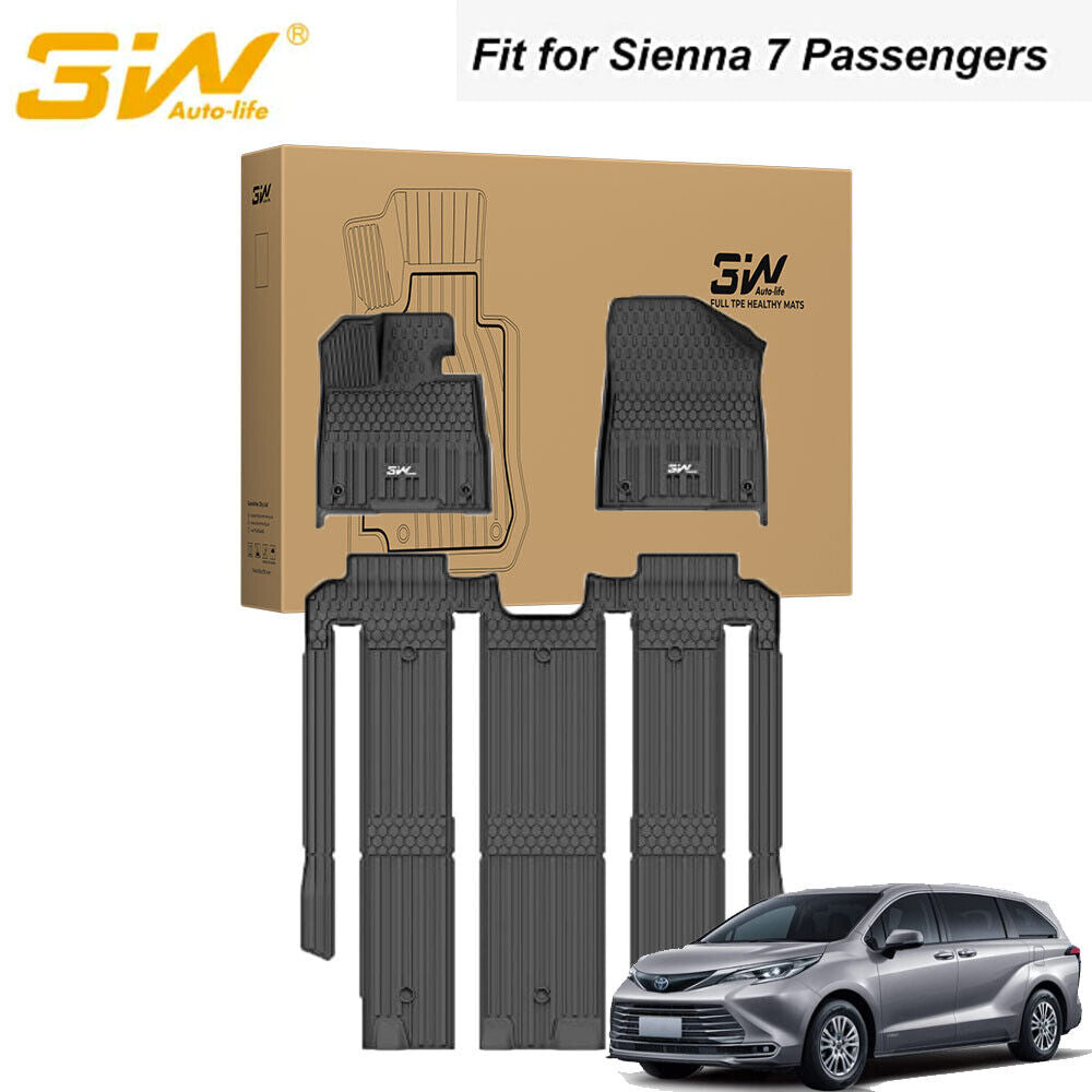 TPE All Weather Floor Mats for Toyota Sienna 7 Seat A816917