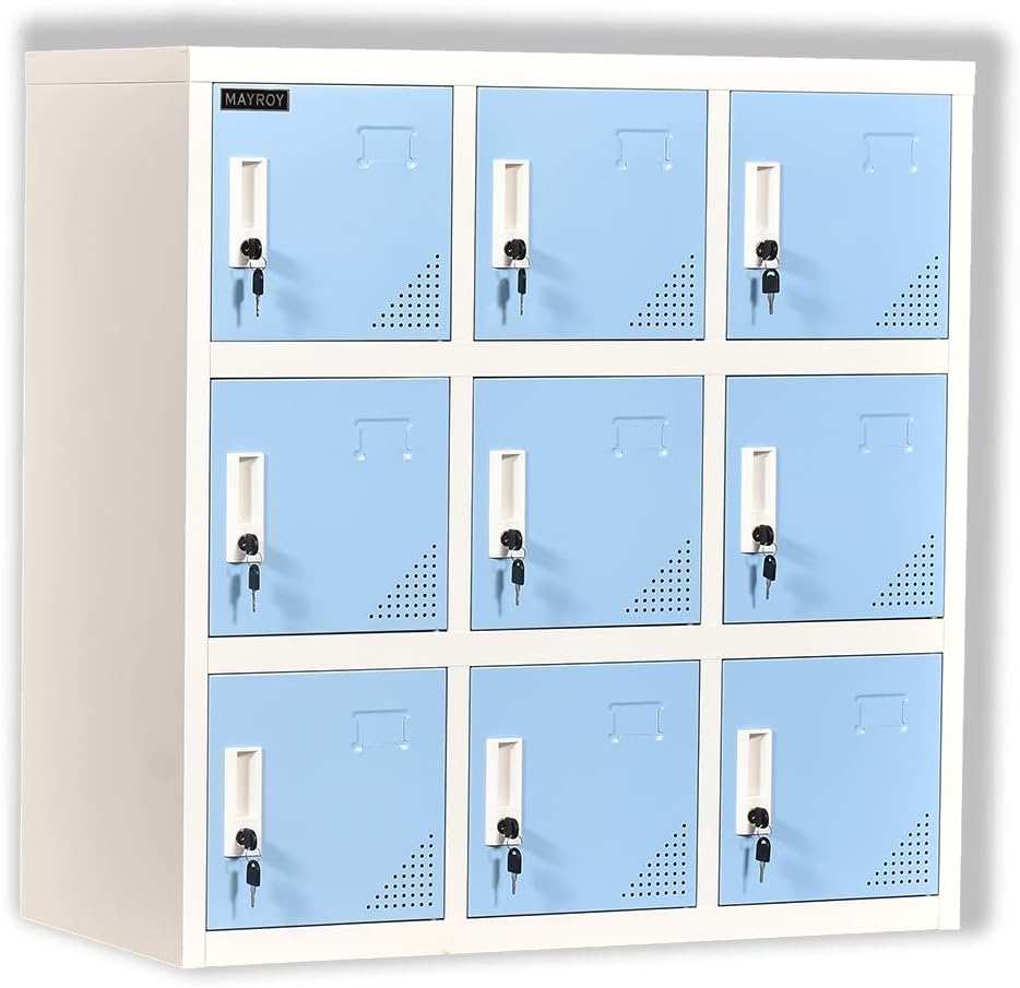 Blue Metal Storage Locker J767892