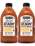 2 Packs Raw Unfiltered Honey 48 oz Each, Total 6 lbs T60116