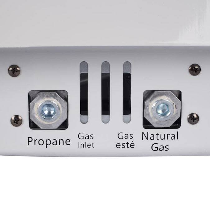 White Wall or Floor Mount Indoor Natural Gas or Liquid Propane Vent-Free Convection Heater G521