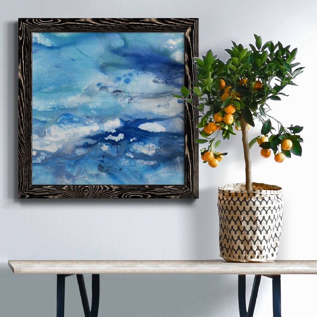 Framed Canvas 20x20 White Y984