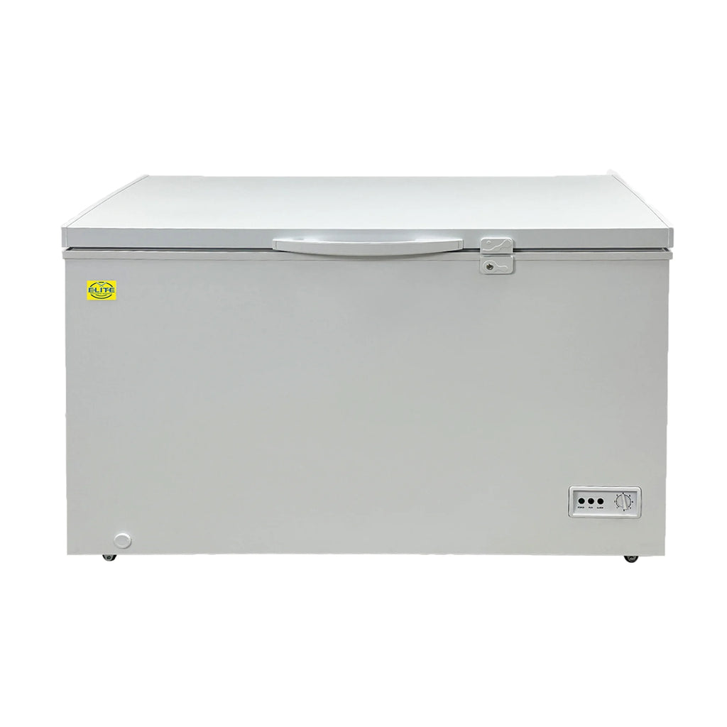 White 12.2 Cu.Ft. Commercial Chest Freezer with Top Open Door P9523