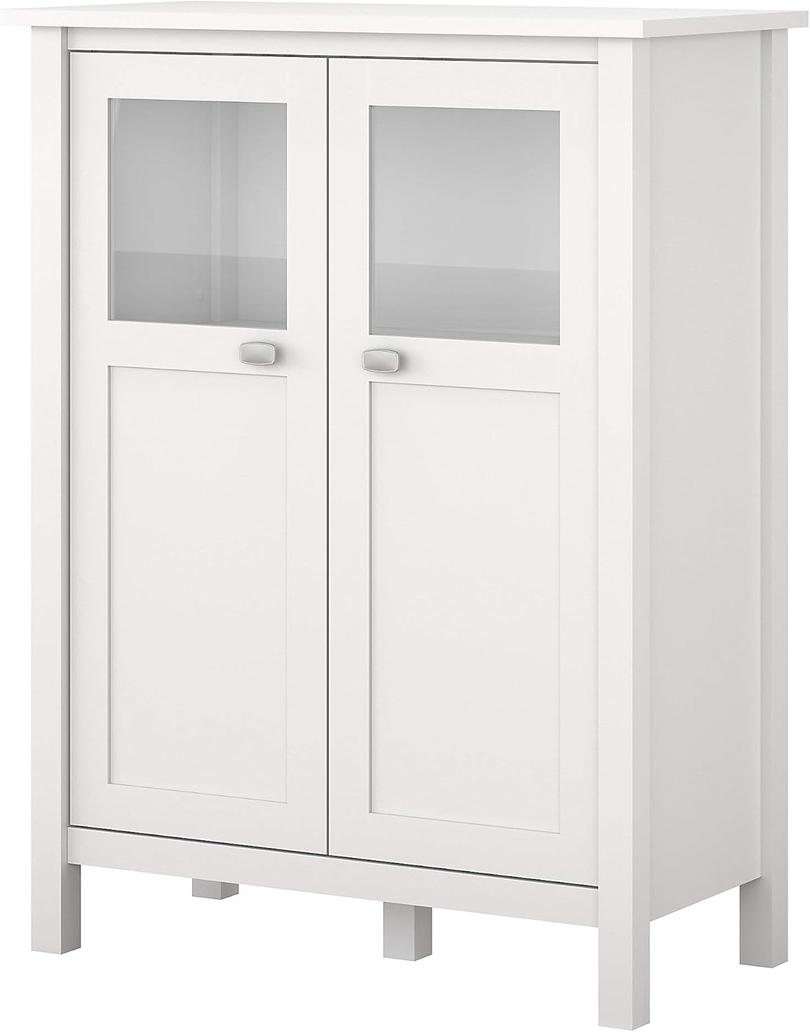 White Bathroom Storage Cabinet Y8534