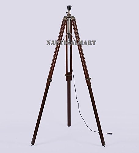 Mahogany Floor Lamp J100026
