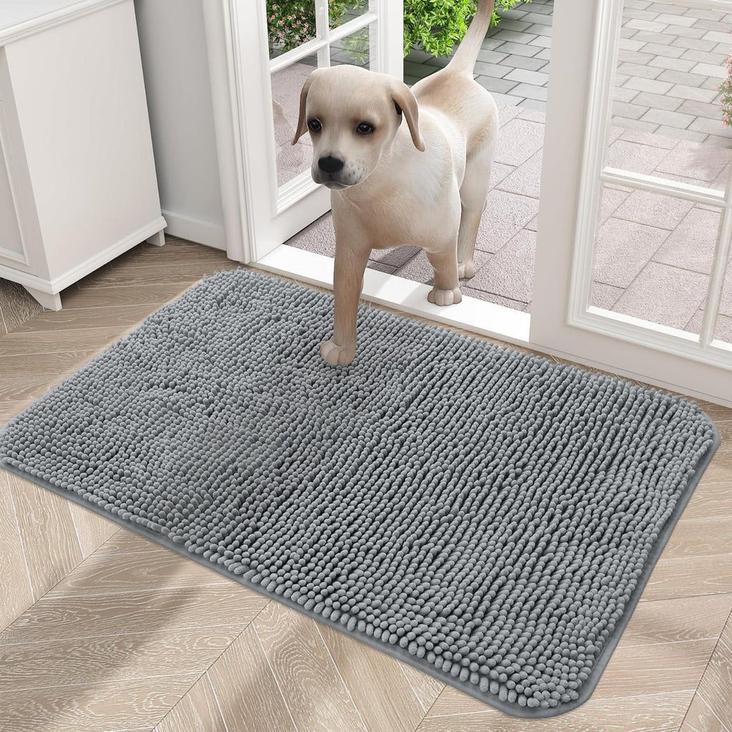 Non-Slip Washable Microfiber Door Mat M58825
