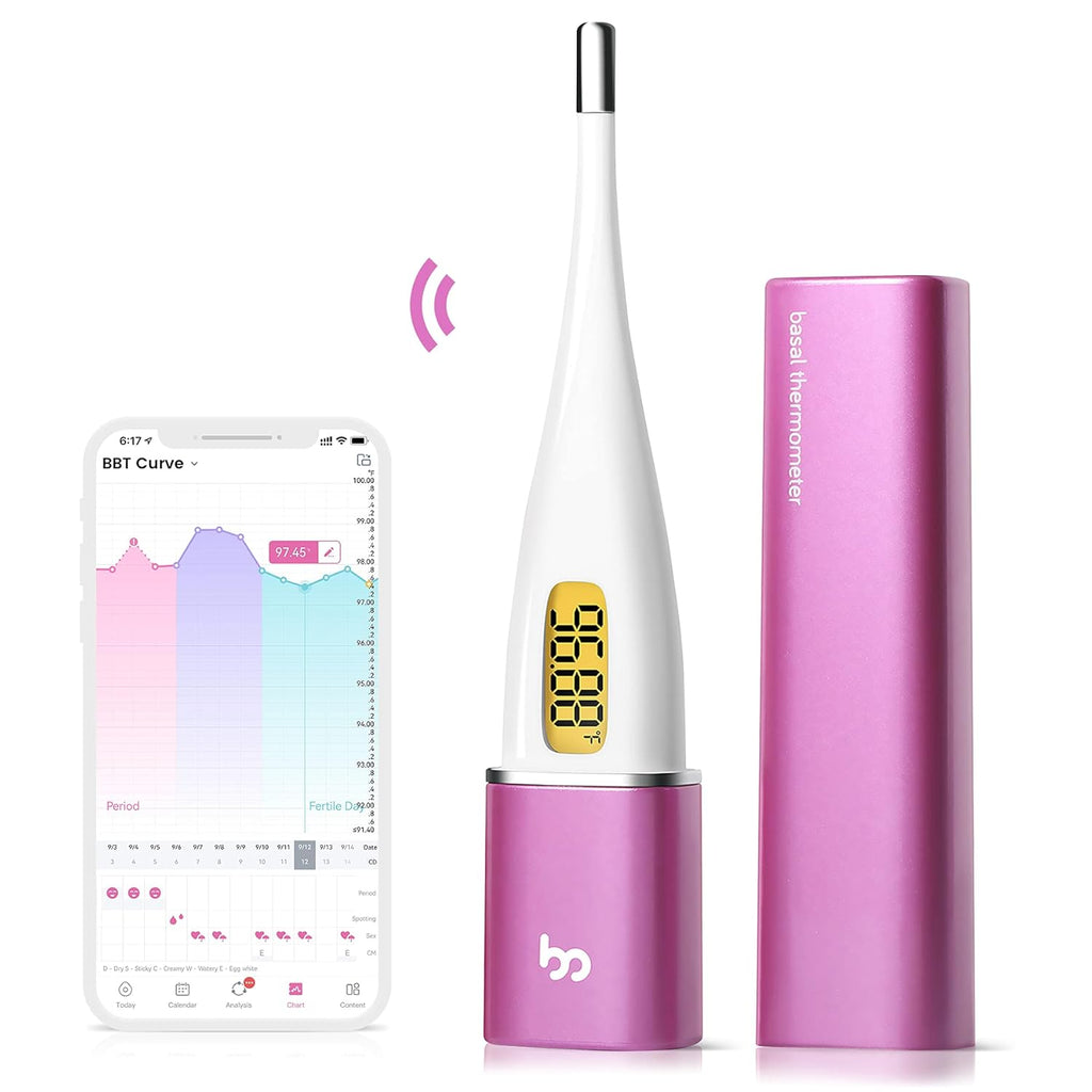High-Precision Digital Basal Thermometer with Backlit LCD X421